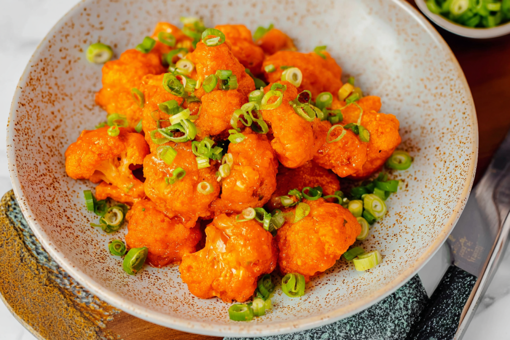 Buffalo Fried Cauliflower