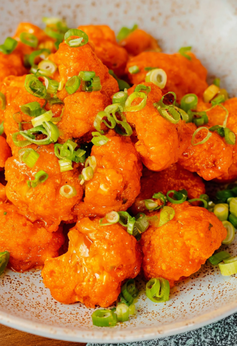 Buffalo Fried Cauliflower