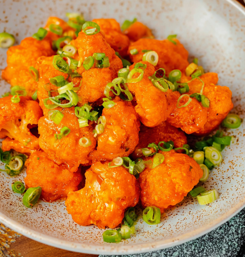 Buffalo Fried Cauliflower