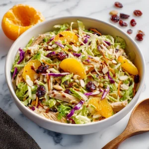 Asian Chicken Cranberry Salad