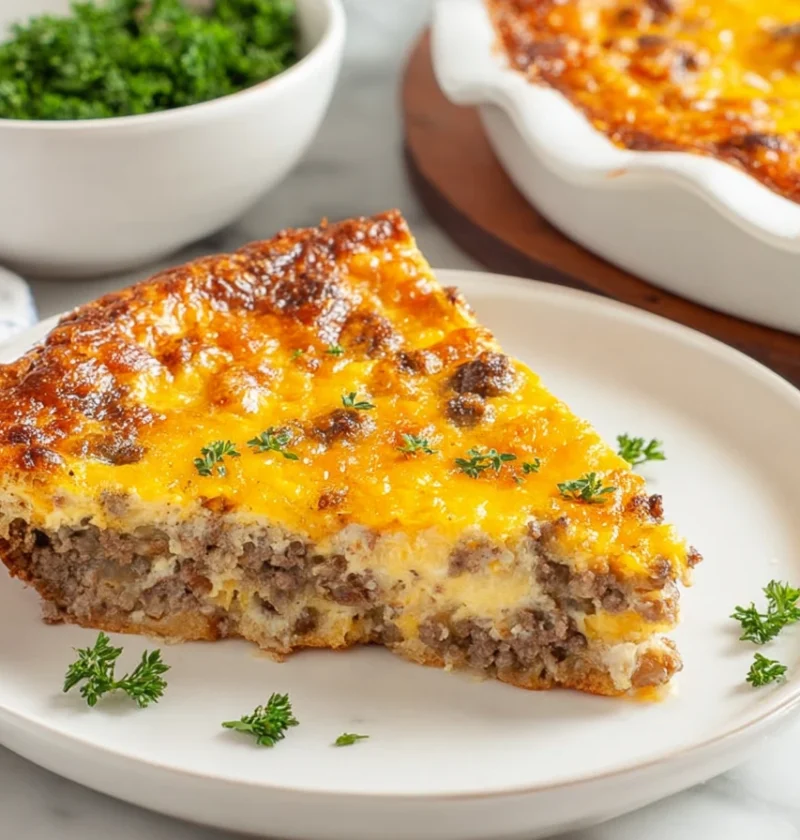 Bisquick Cheeseburger Pie