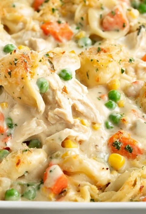 Chicken Tortellini Casserole