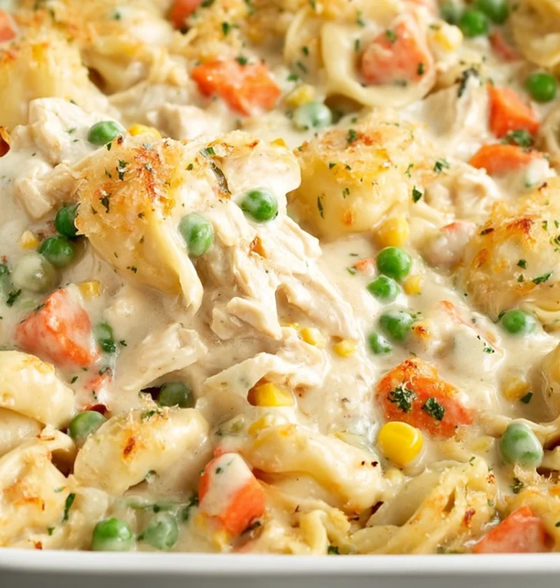 Chicken Tortellini Casserole