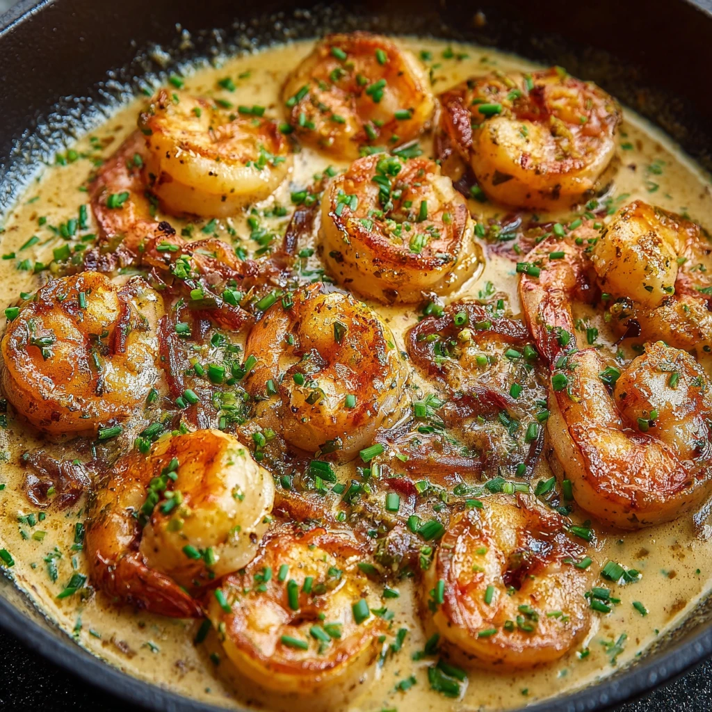 Creamy Garlic Shrimp