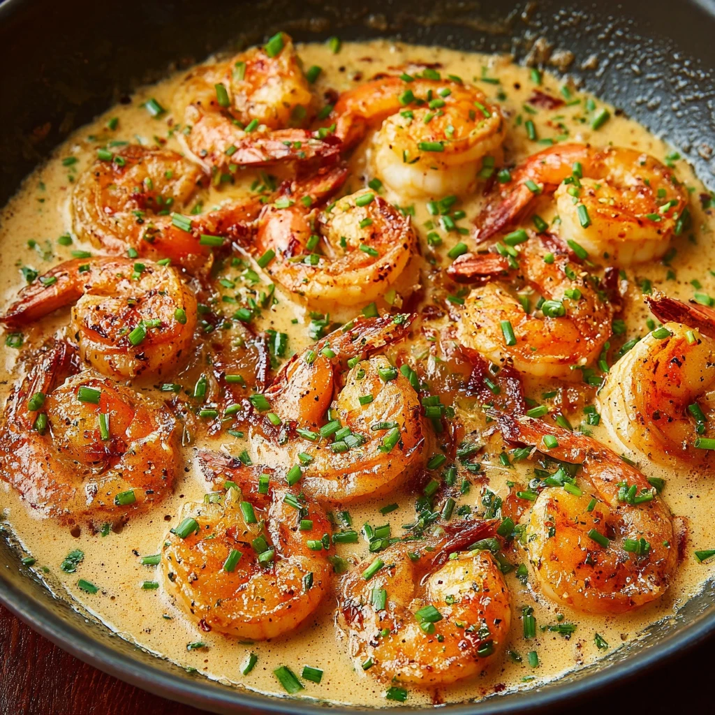 Creamy Garlic Shrimp