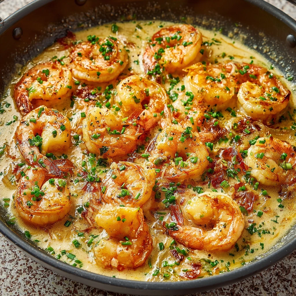 Creamy Garlic Shrimp
