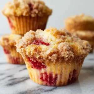 Double Strawberry Muffins