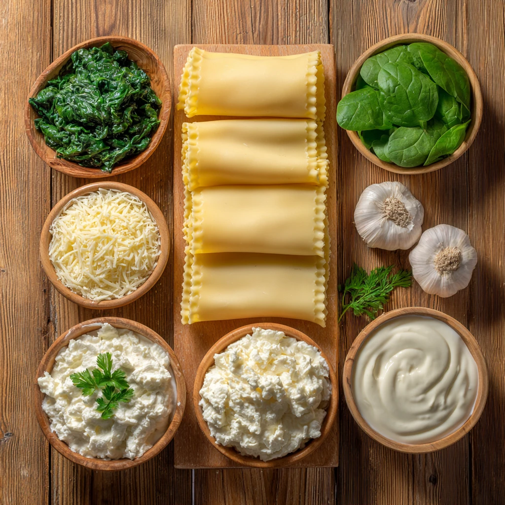 Garlic Butter Lasagna Rollups