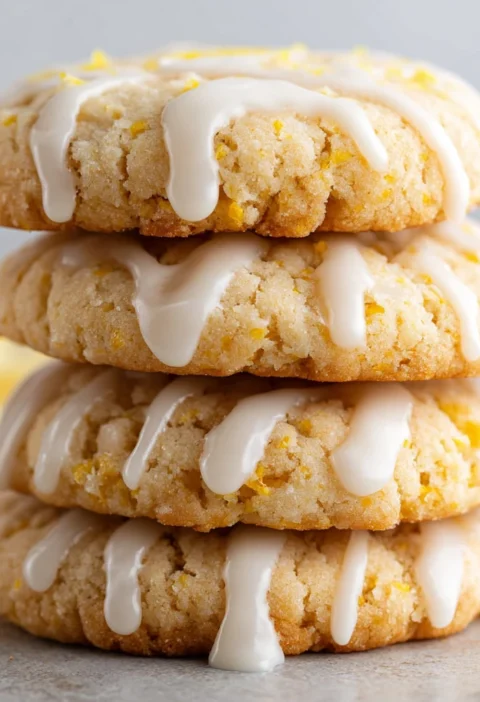 Glazed Lemon Cookies