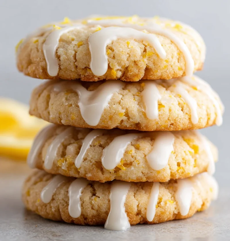 Glazed Lemon Cookies