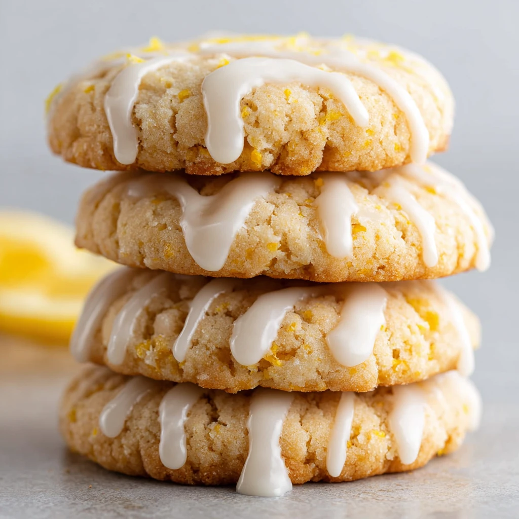 Glazed Lemon Cookies