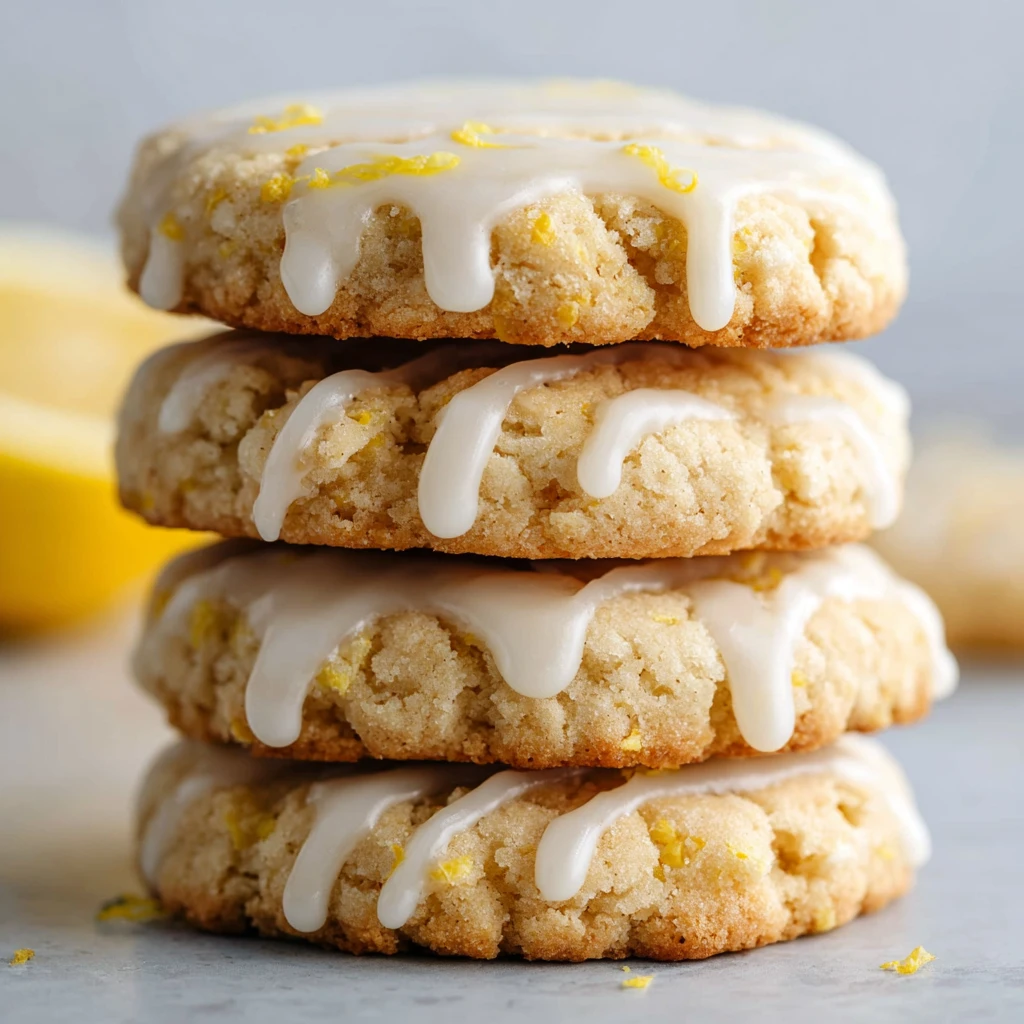 Glazed Lemon Cookies