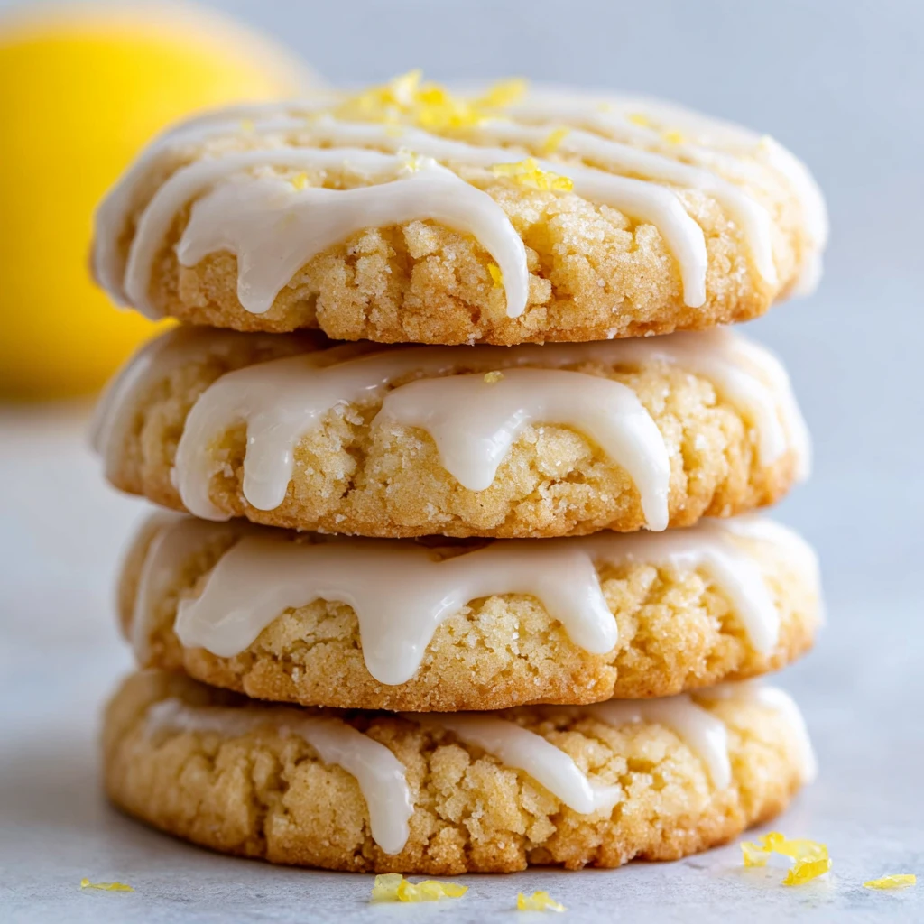 Glazed Lemon Cookies