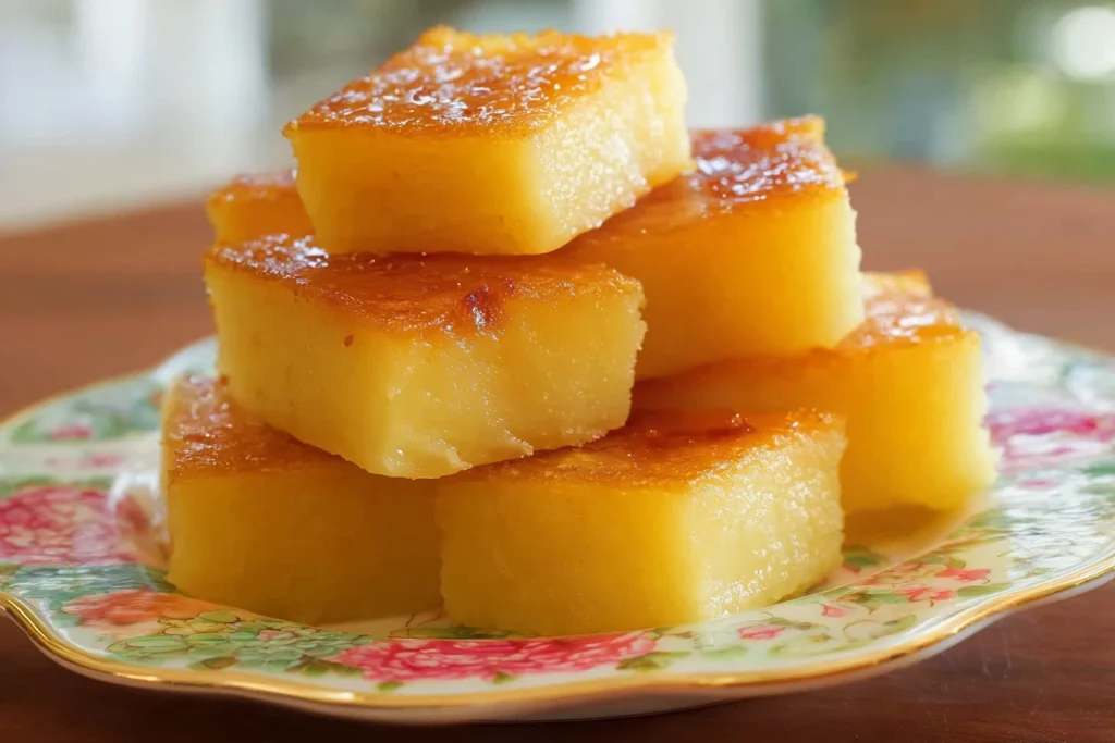 Golden Coconut Butter Mochi: A Tropical Delight Straight from Hawaii’s Shores