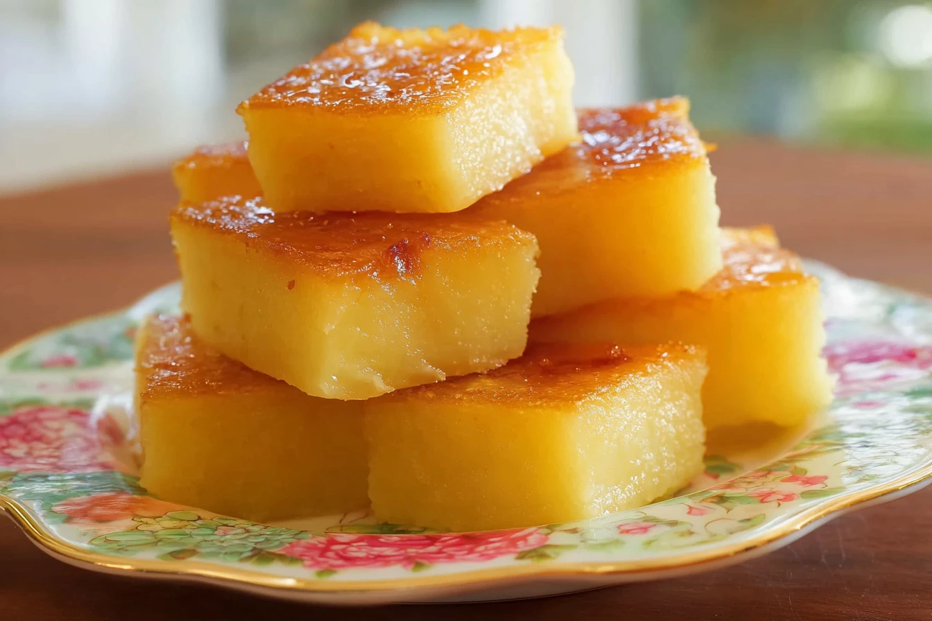 Golden Coconut Butter Mochi: A Tropical Delight Straight from Hawaii's Shores