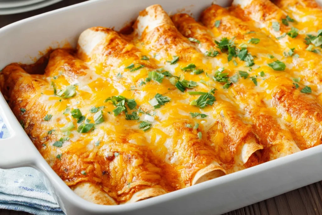Ground Beef Enchiladas