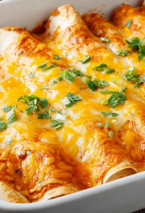 Ground Beef Enchiladas