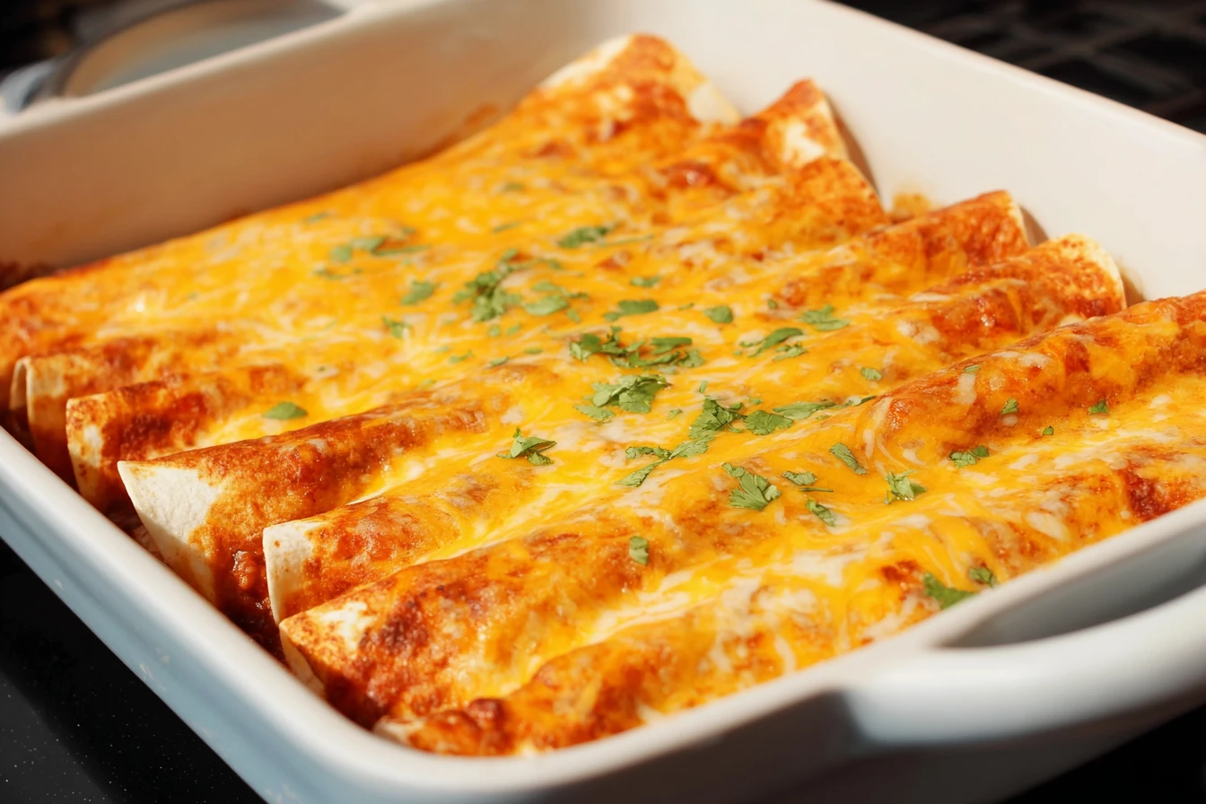 Ground Beef Enchiladas