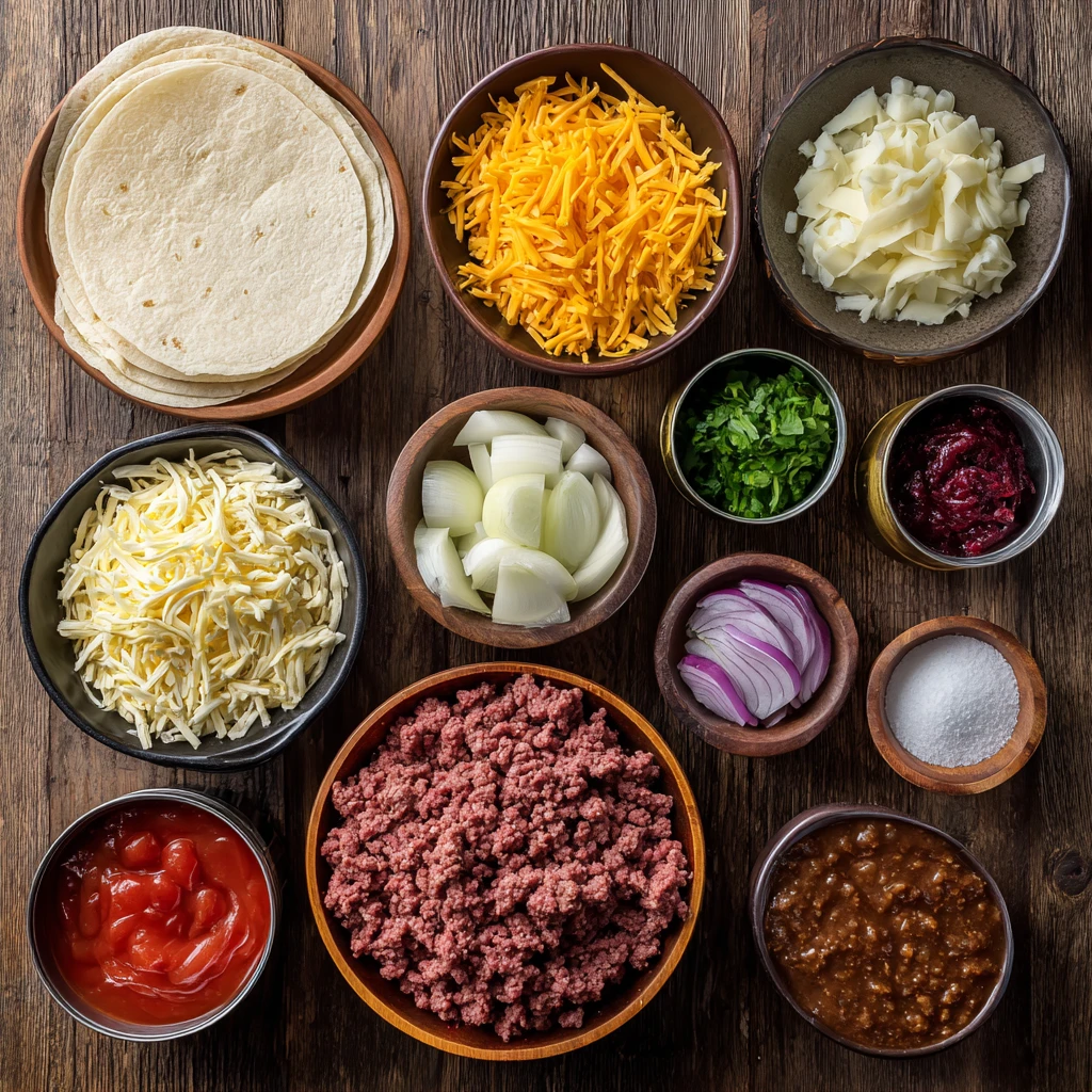 Ground Beef Enchiladas