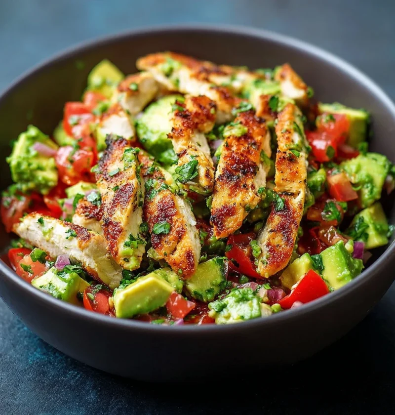 Healthy Avocado Chicken Salad Mayofree Recipe
