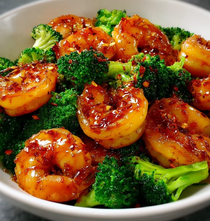 Highprotein Honey Garlic Shrimp