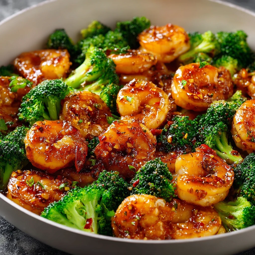 Highprotein Honey Garlic Shrimp