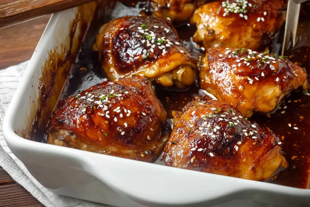Honey-Glazed Baked Teriyaki Chicken: A Sticky-Sweet Perfection