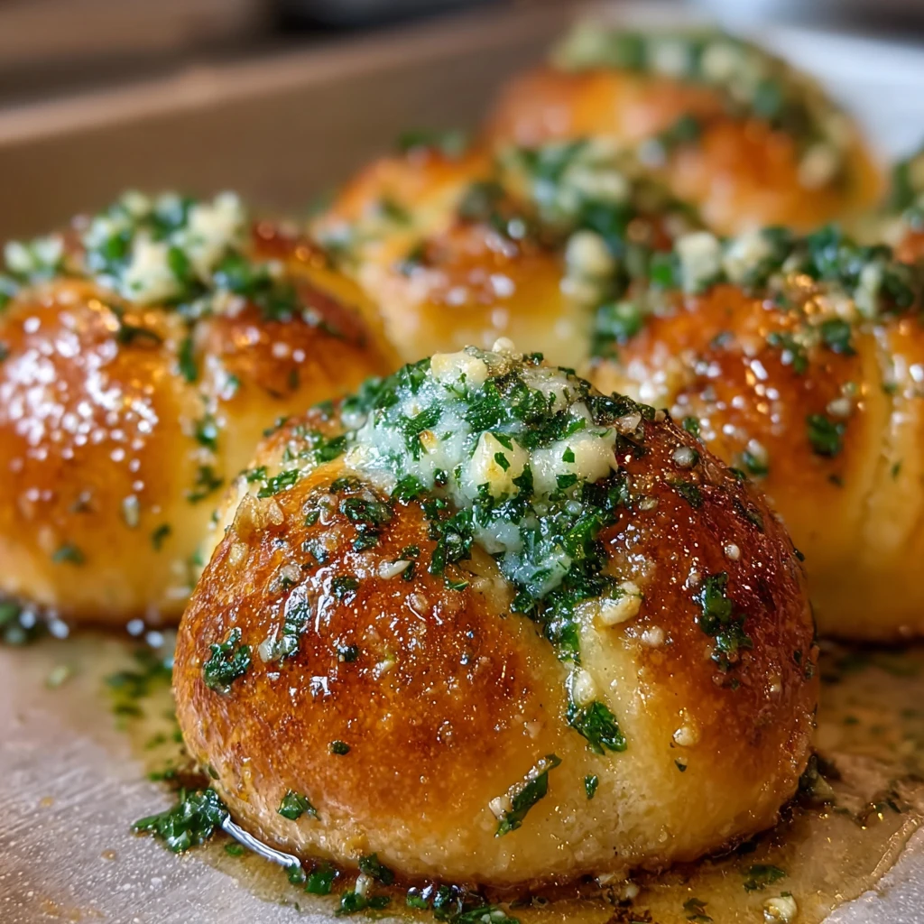 Hot Honey Ricotta Stuffed Garlic Knots