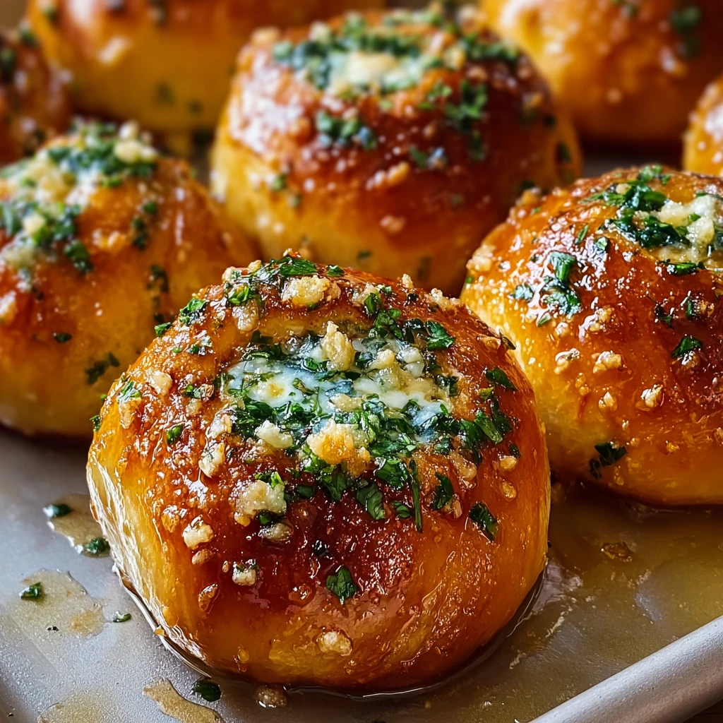 Hot Honey Ricotta Stuffed Garlic Knots