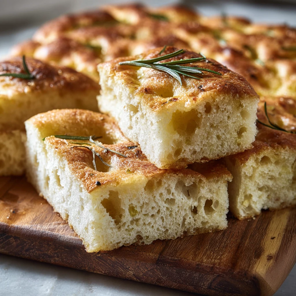 No-Knead Focaccia Bread