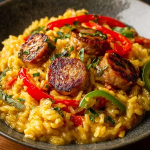 Sausage and Rice