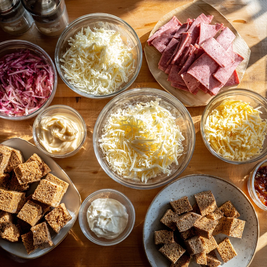 Slow Cooker Reuben Dip