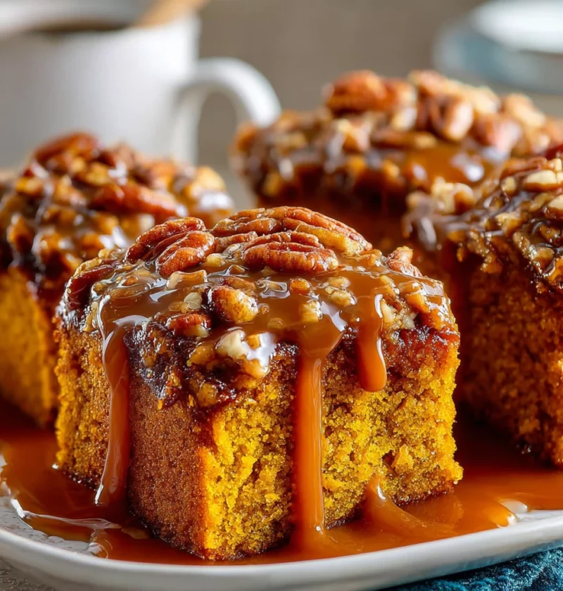 Sweet Potato Honeybun Cake Pecans Recipe