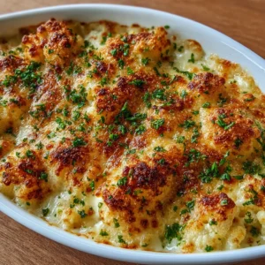 Best Chicken Cauliflower Bake