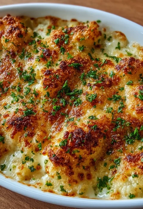 Chicken Cauliflower Bake
