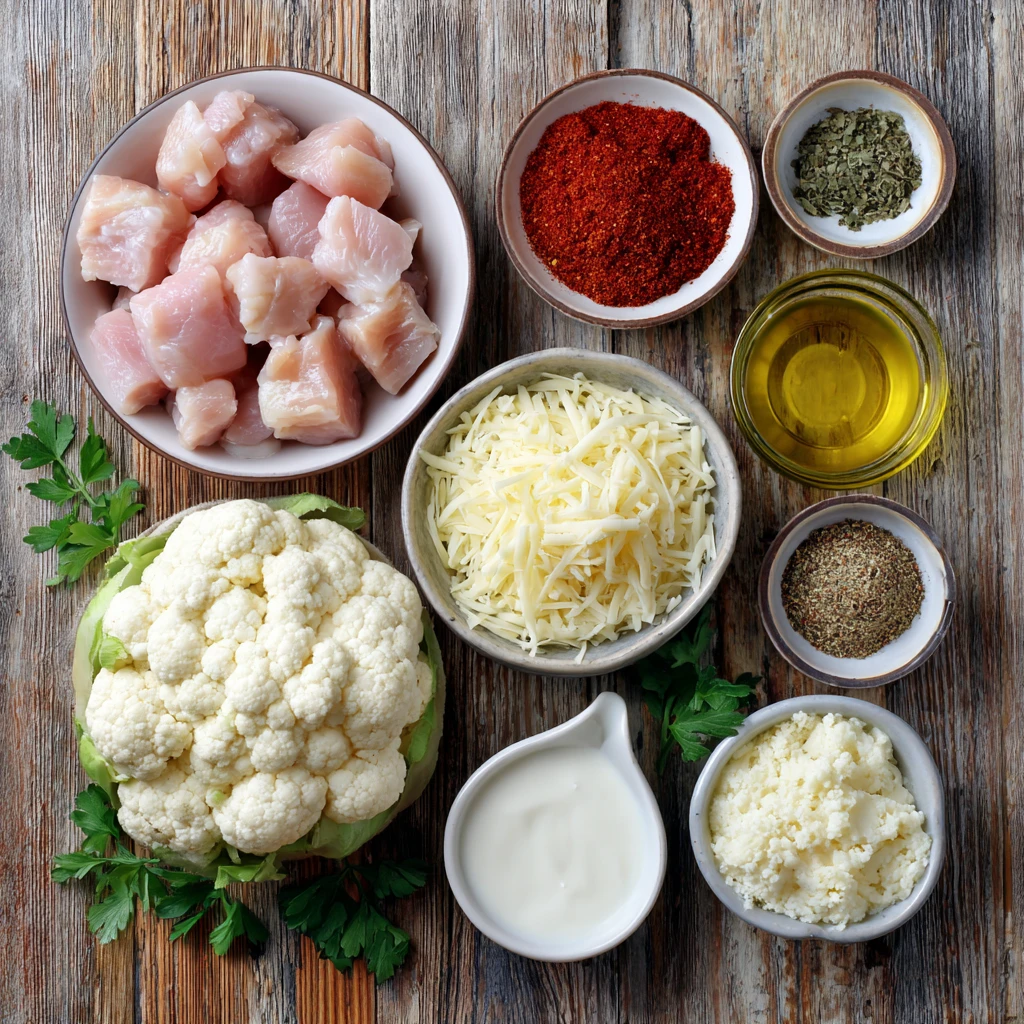 Chicken Cauliflower Bake