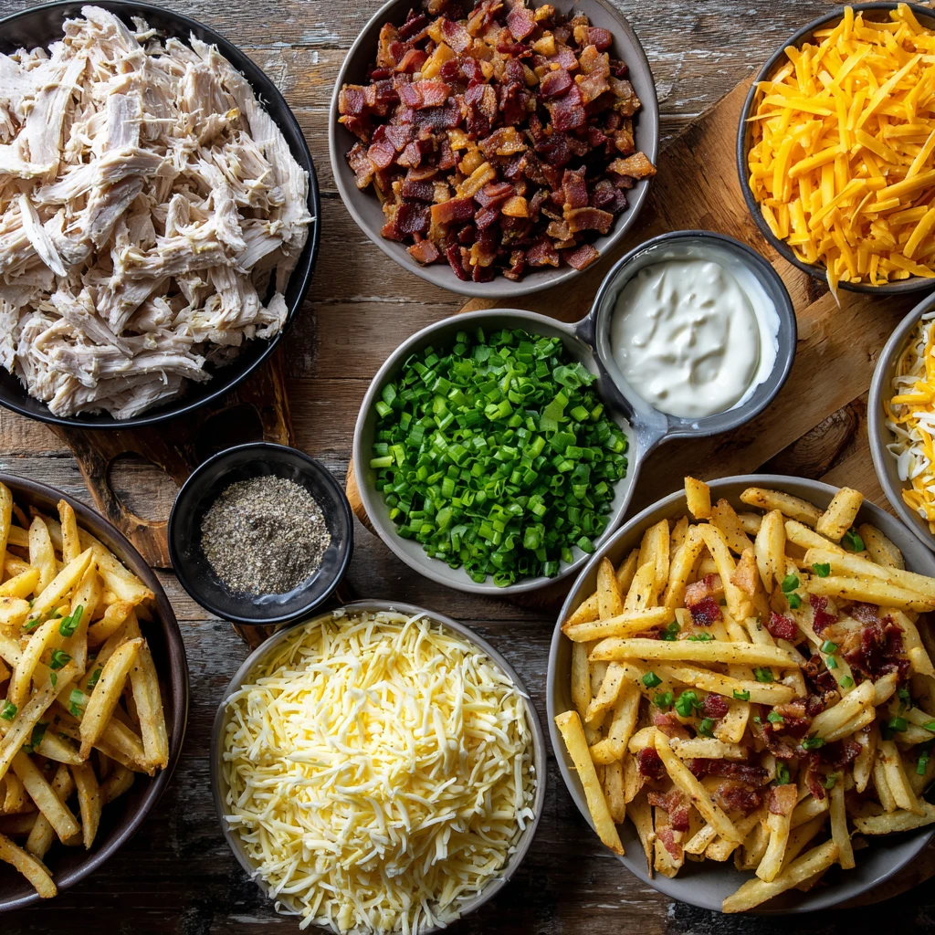 Chicken Turkey Bacon Ranch Fries Deliver