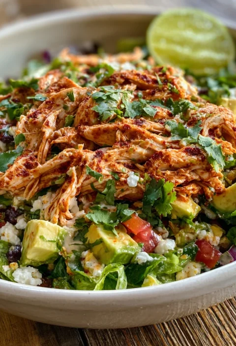 Chipotle Lime Chicken Salad
