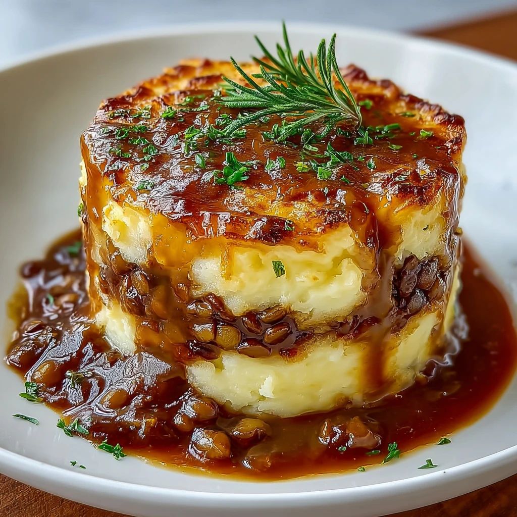 French Onion Shepherds Pie