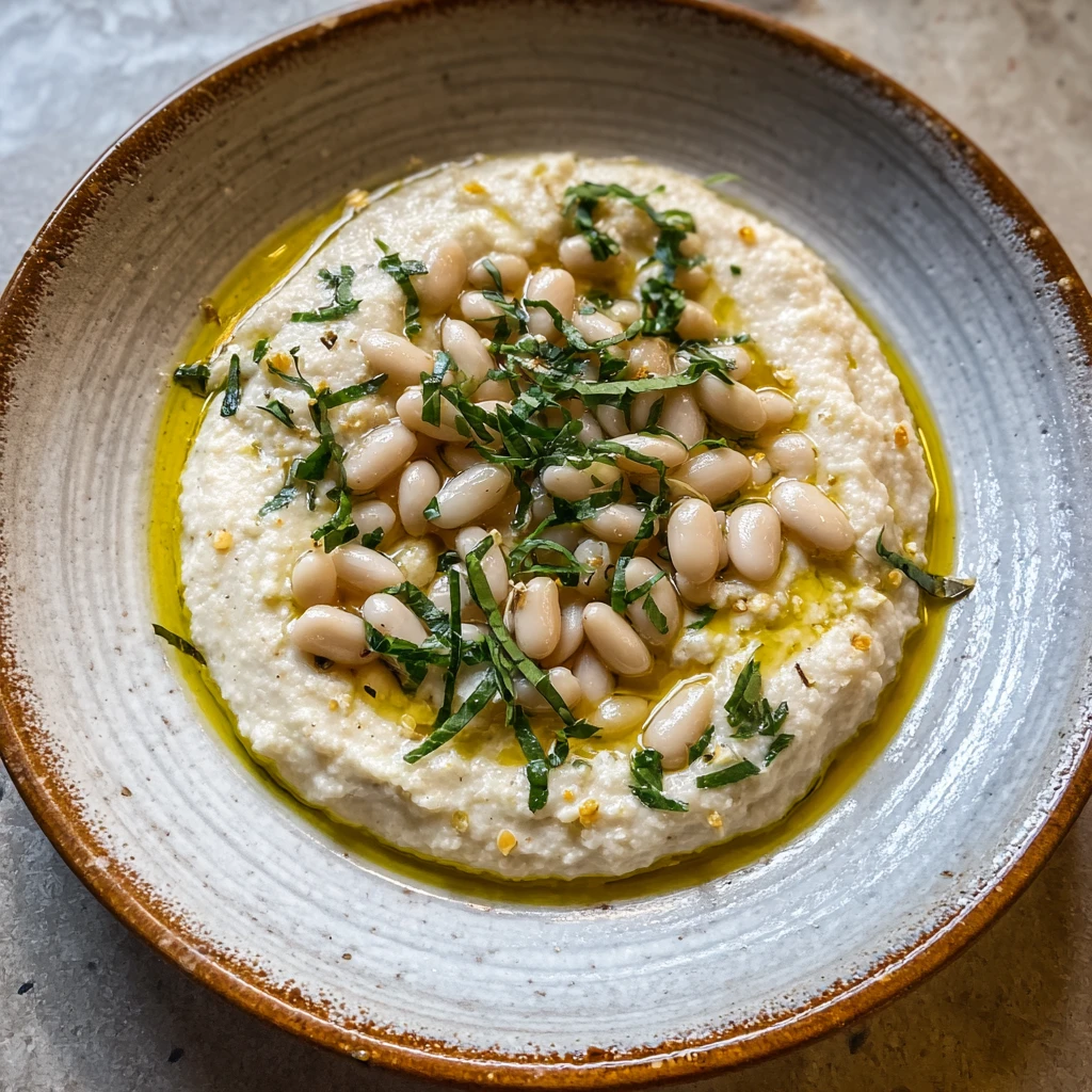 Garlic White Bean Mash Creamy Side Dish Recipe