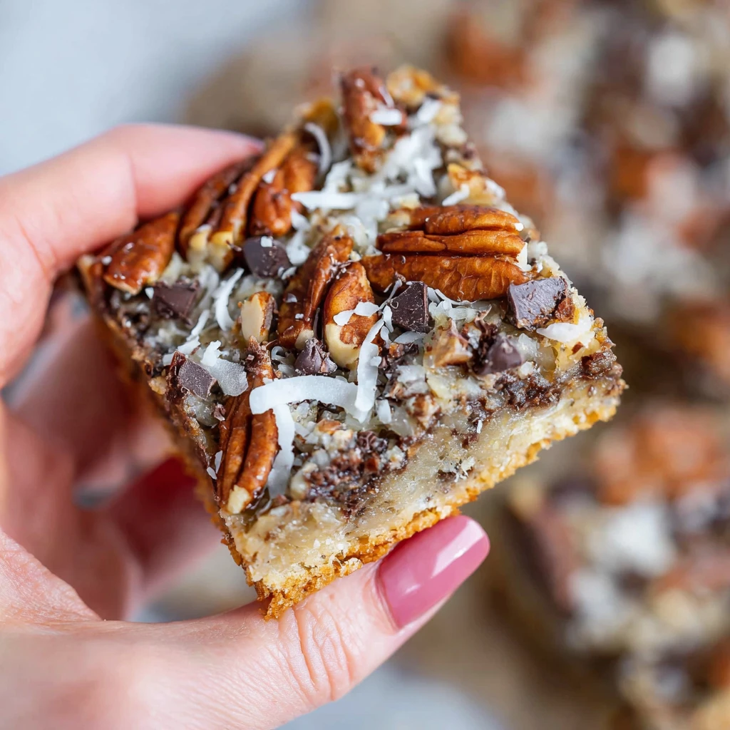 Healthy Magic Cookie Bars (Gluten and Dairy Free!)