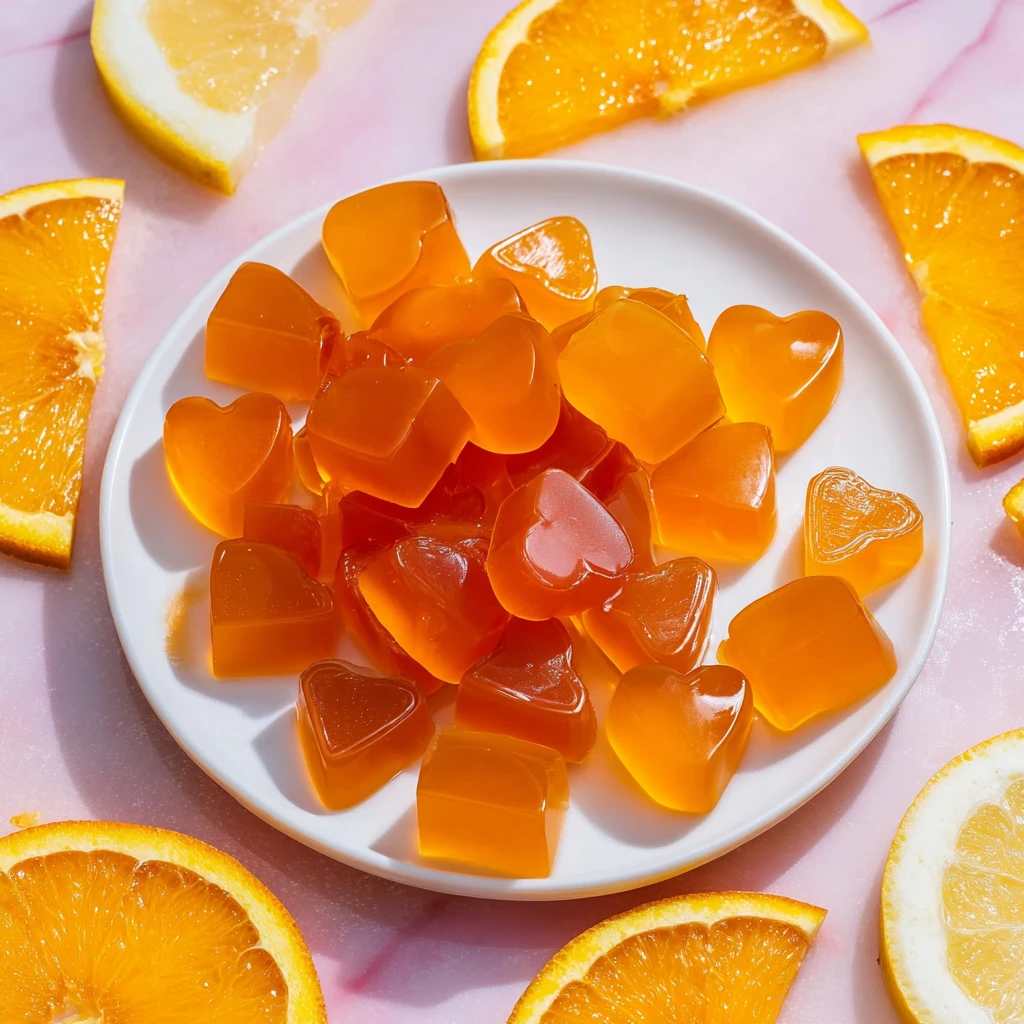Homemade Immunity Gummies Vitamin Punch