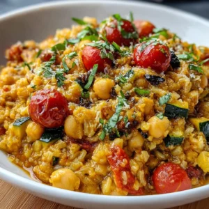 Mediterranean Rice and Beans