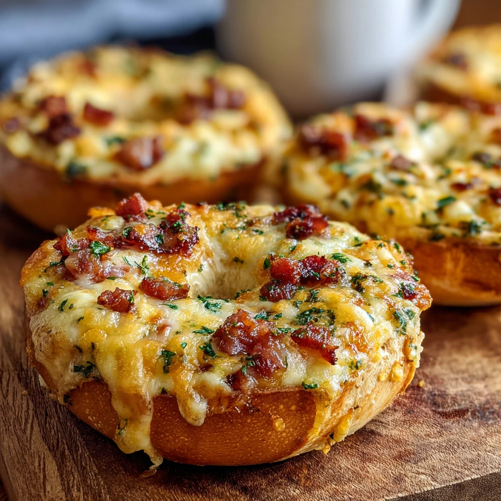 Quiche Stuffed Bagels: Breakfast for Busy Mornings