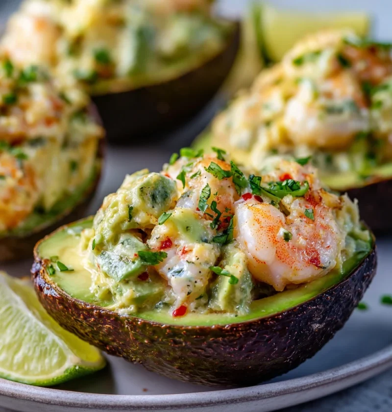 Shrimp Stuffed Avocados