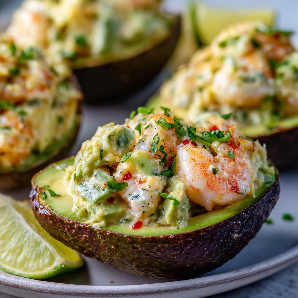 Shrimp Stuffed Avocados