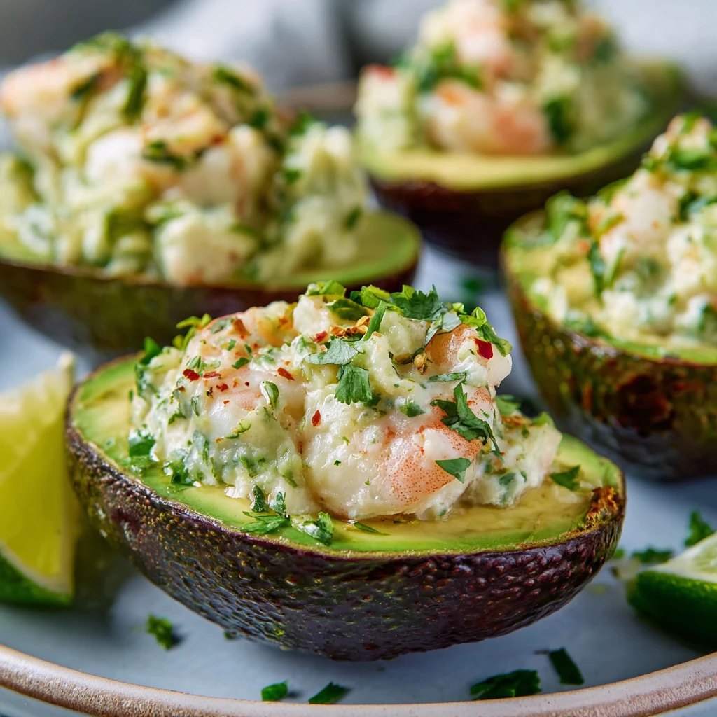 Shrimp Stuffed Avocados