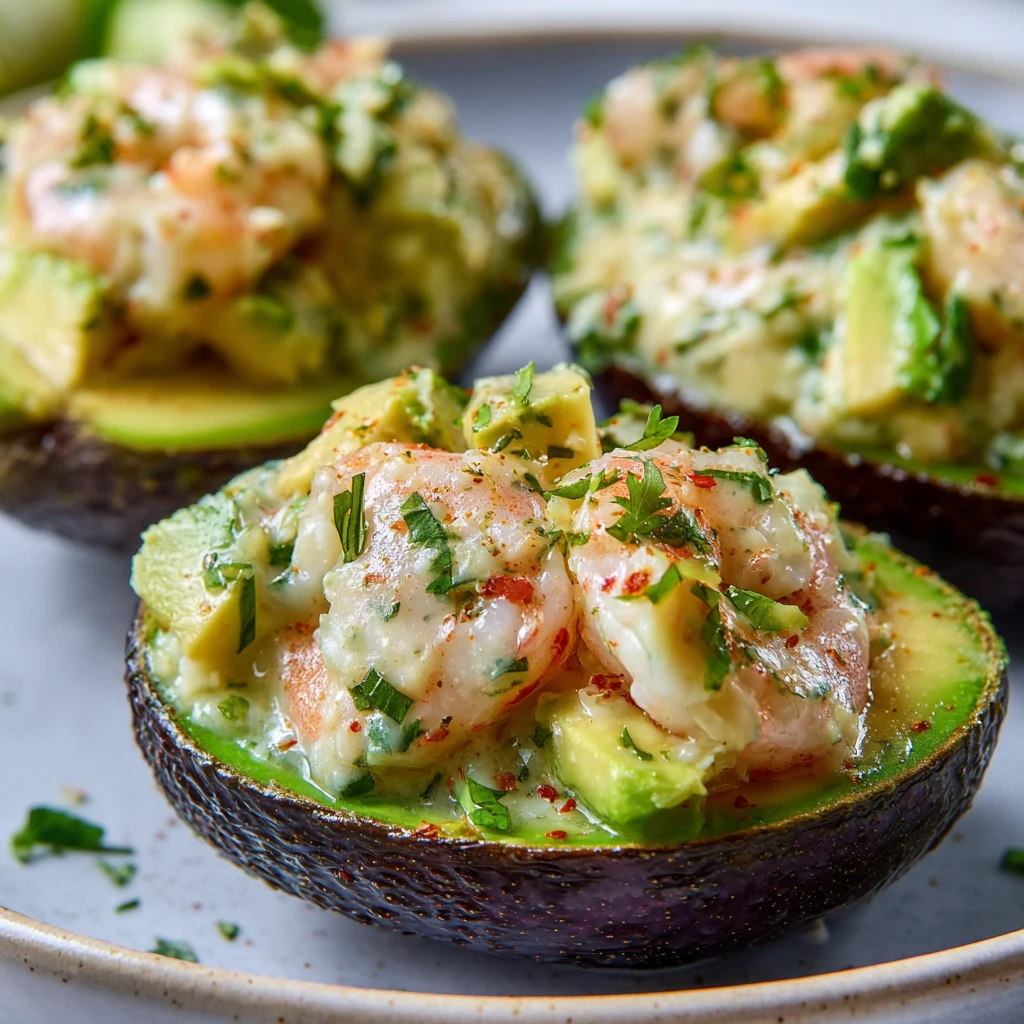 Shrimp Stuffed Avocados