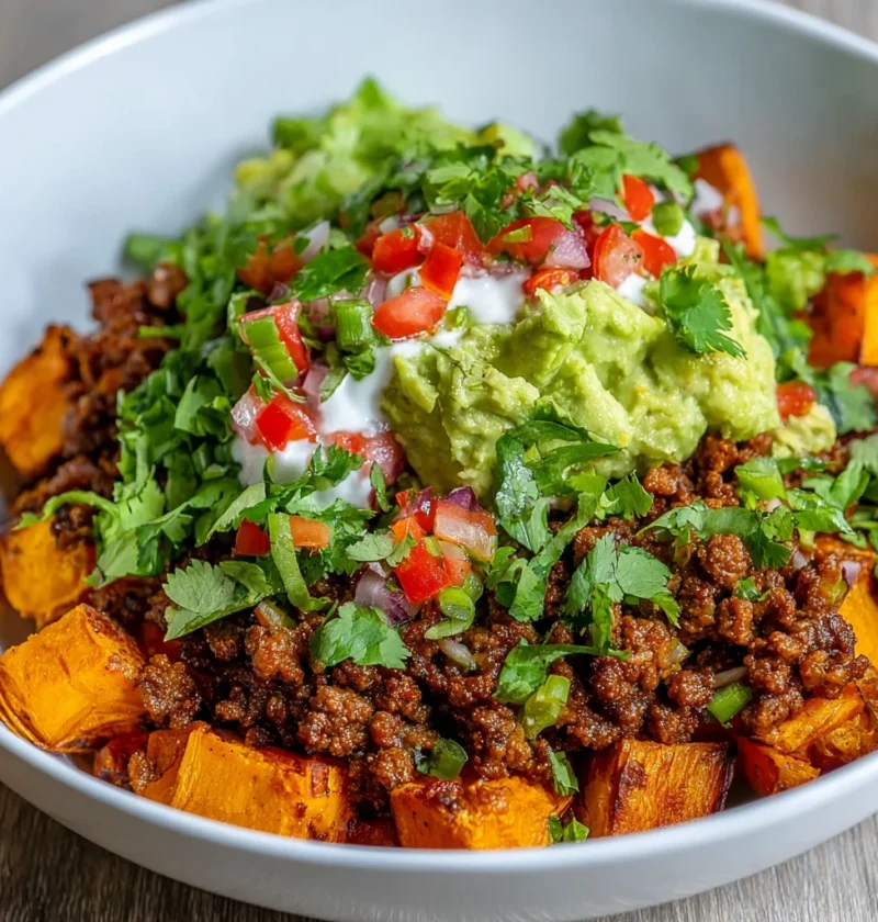 Sweet Potato Taco Bowl 4serving Meal Busy Weeknights