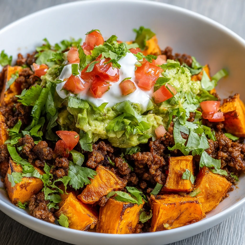 Sweet Potato Taco Bowl 4serving Meal Busy Weeknights